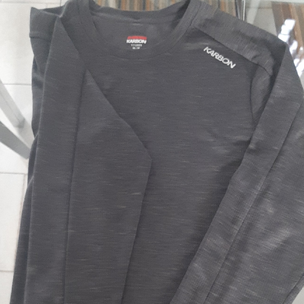 Karbon🪨Men's Gray Jersey Shirt Size MEDIUM